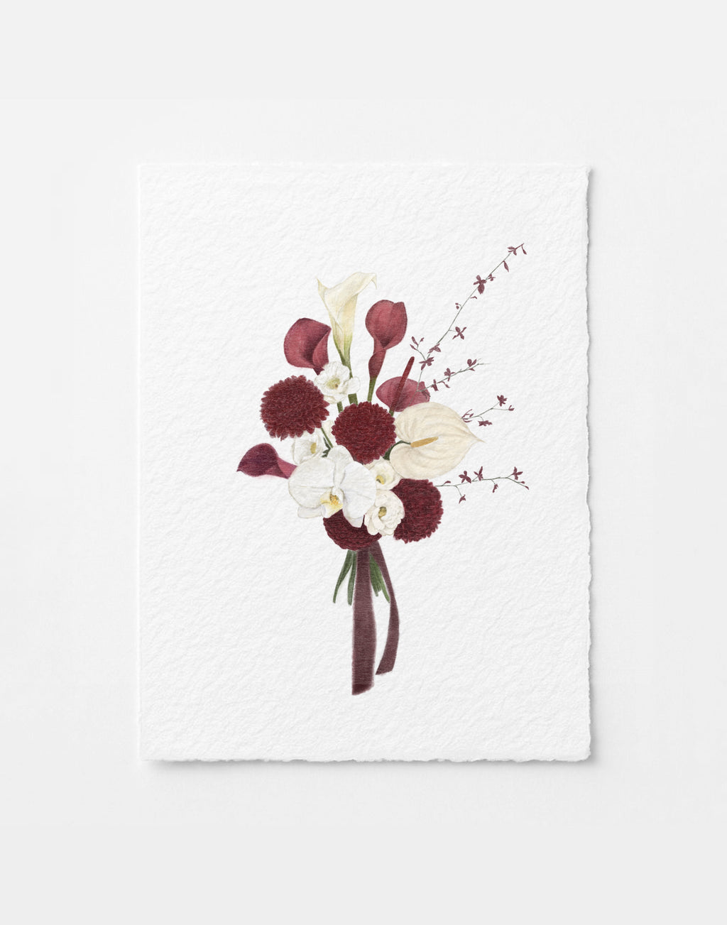 Bridal Bouquet Illustration