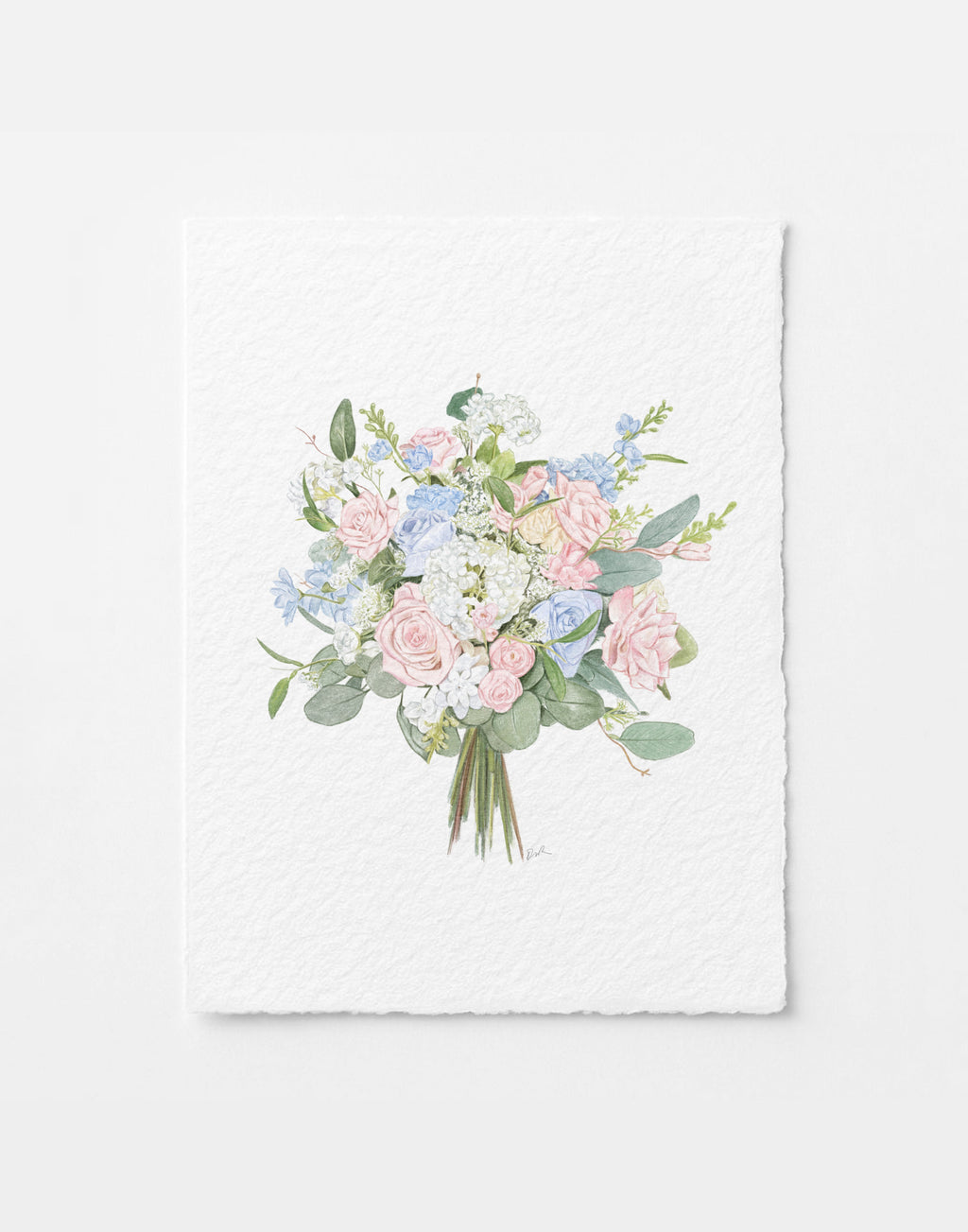 Bridal Bouquet Illustration
